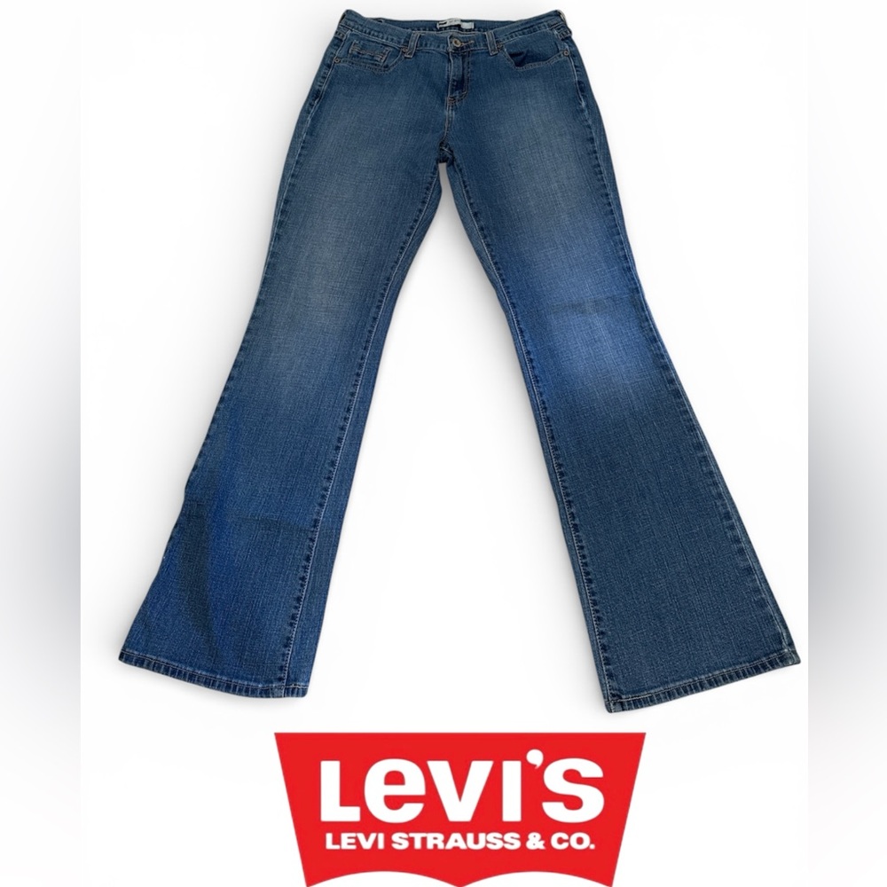 Levi’s 515 Classic Bootcut Denim Jeans Med Wash Sz 29 Timeless Street Style